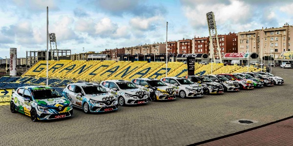 La III edición de Clio Trophy Canarias arrancará en el Rally Islas Canarias