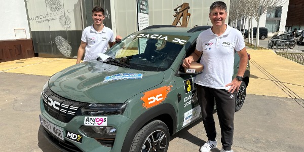 Antonio y Aday Luján listos para afrontar el Rallye Villa de Llanes