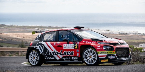 Miguel Suárez consigue un podio en el Rallye Villa de Teguise