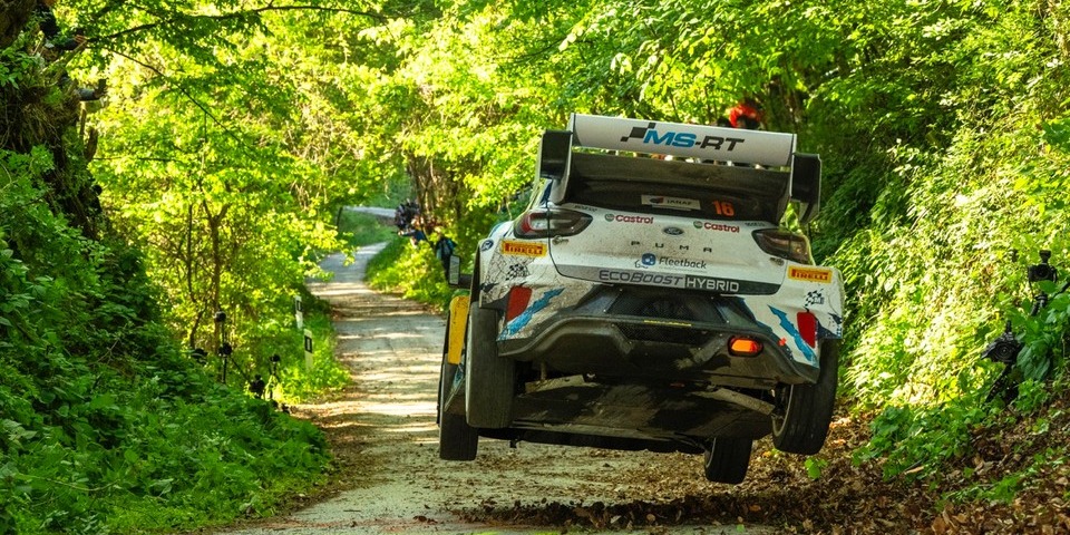 Instante del Rally de Croacia WRC 2024
