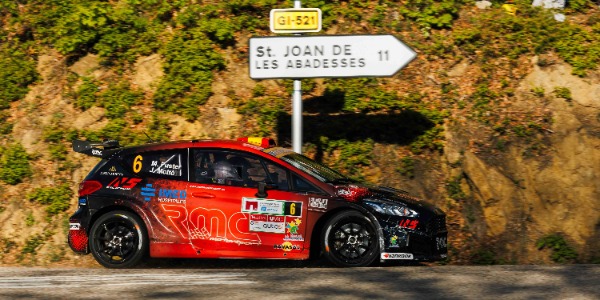 Problemas mecánicos de Miguel Fuster en el Rallye La Llana-Ripollès