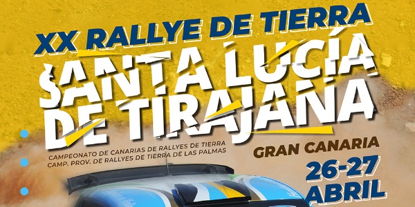 Listas Oficiales de Inscritos del rallye y del slalom de Santa Lucía de Tirajana
