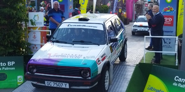 Cristian Calderín gana el Rallye de Tierra de Santa Lucía de Tirajana