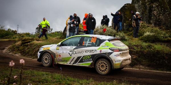 Giovanni Fariña termina sexto en la Peugeot Rally Cup Ibérica