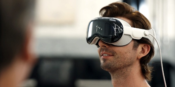 Formación virtual con las gafas Apple Vision Pro