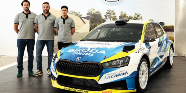 Skoda Canarias Motorsport presenta a Raúl Hernández