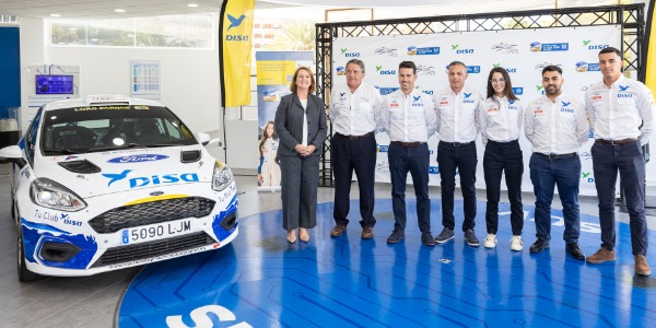 DISA Copi Sport presenta su equipo para el Rally Islas Canarias