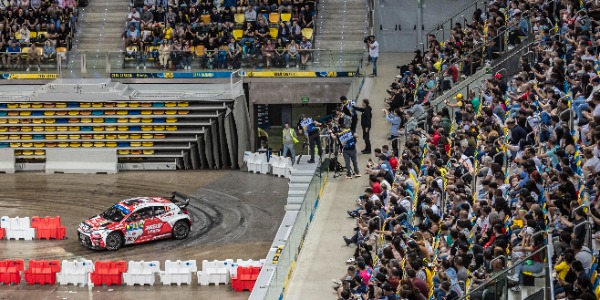 Tramo espectáculo en el Gran Canaria Arena