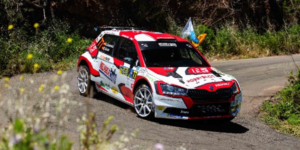 Raúl Quesada tuvo que abandonar el Rally Islas Canarias