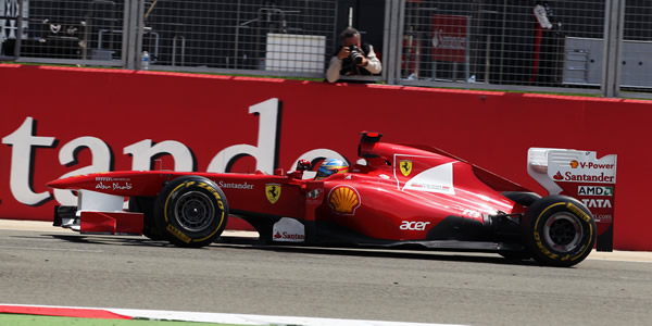 Alonso en Silverstone