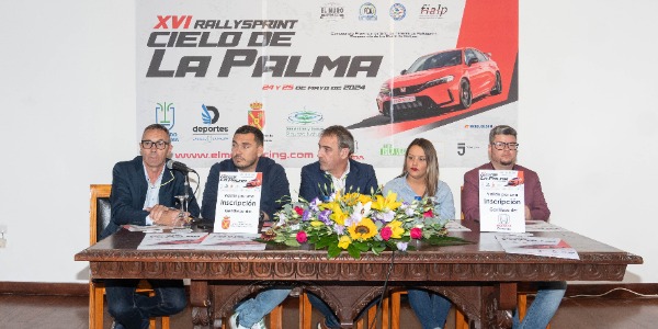 Este miércoles se presentó el XVI Rallysprint Cielo de La Palma