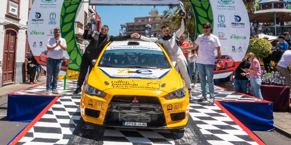 Jorge Rodríguez y Javier Pérez ganan el Rallysprint Cielo de La Palma