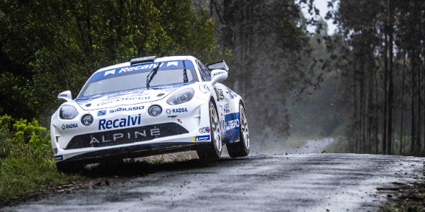 Jorge Cagiao se lleva la victoria en el Rally Cidade de Narón