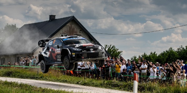 Kalle Rovanperä lidera el Rally de Polonia 2024