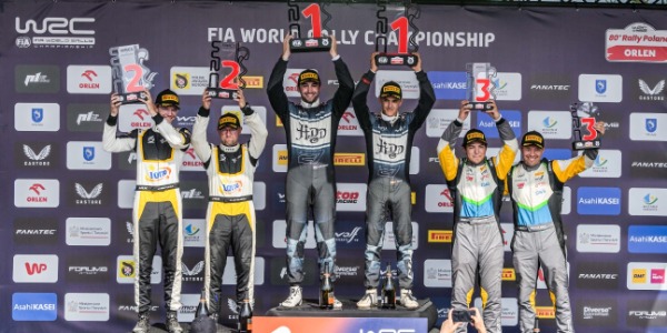 Diego Domínguez y Rogelio Peñate vuelven a ganar en el WRC3
