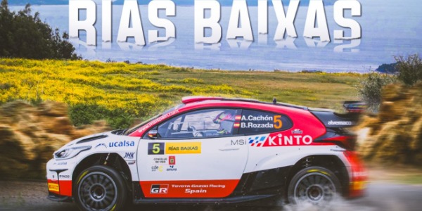 Alejandro Cachón y Borja Rozada pelearán por la victoria en el Rally Rías Baixas