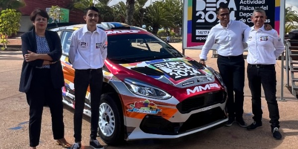 Juan Carlos Quintana con ExpoDeca en la Copa de España de Rallyes de Tierra