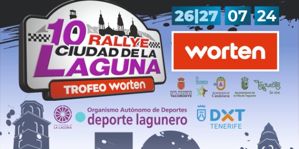 Todo listo para el inicio del Rally Ciudad de La Laguna