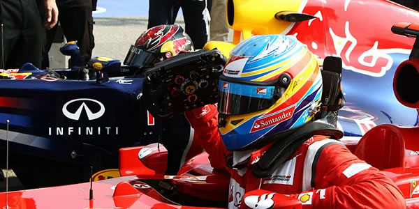 Alonso en el GP de Italia 2011