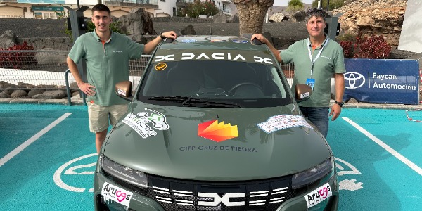 Antonio y Aday Luján se preparan para el 8º Eco Rally A Coruña