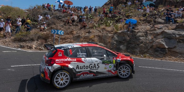 Sergio Fuentes y Ariday Bonilla con mucho en juego en el Rally Isla Bonita