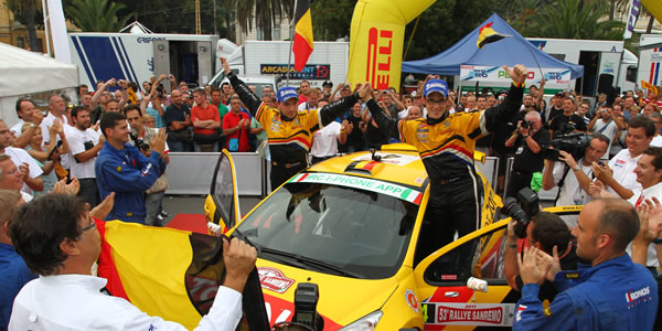 Thierry Neuville gana  el Rally de Sanremo