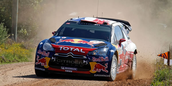 Sebastien Loeb en el pasado Rally de Australia 2011