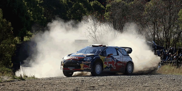 Loeb en el pasado rally de Australia