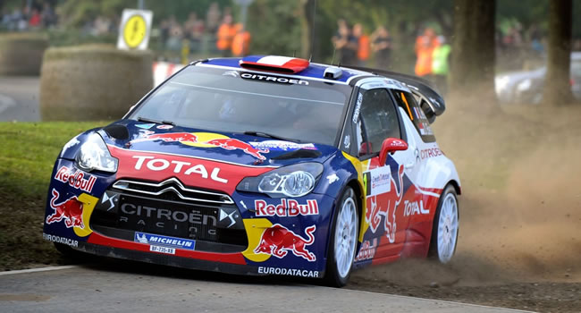 Sebastien Loeb en el Rally de Francia