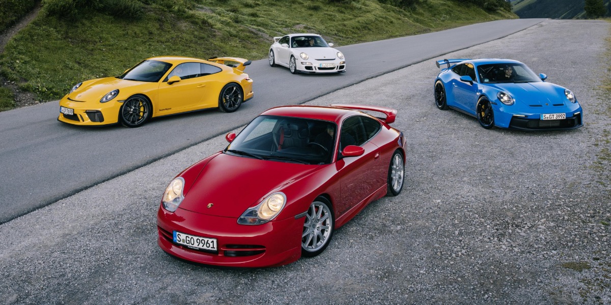 Porsche celebra los 25 años del 911 GT3