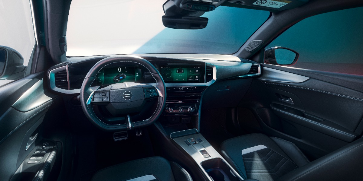 Interior del Opel Mokka