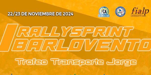 En marcha la primera edición del Rallysprint Barlovento - Trofeo Transporte Jorge