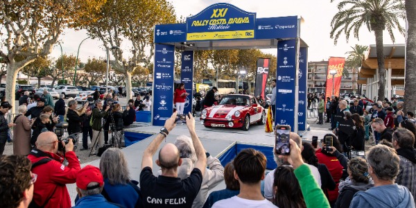 El XXI Rally Costa Brava Històric ha arrancado motores