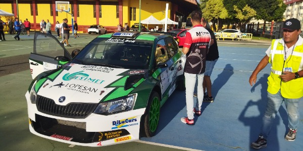 Armide Martín lidera el Rally de Maspalomas