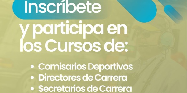 Cursos tutelados por la Federación Canaria de Automovilismo