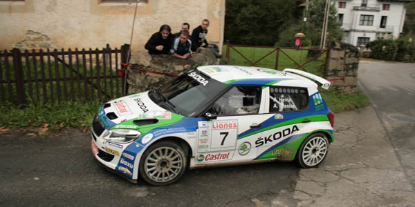 Alberto Hevia,gana el 35º Rallye Villa de Llanes
