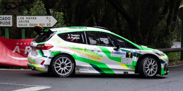 Fran Suárez - Alejandro Rodríguez y Fernando Cruz - Juan Ricardo Luis, campeones tinerfeños de rallysprint