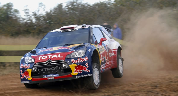 Sebastien Loeb es el líder del Rally Cataluña 2011