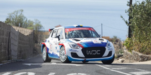 Victoria de Walter y Laura Delgado en el I Mini Rallye Guía de Isora Trofeo Allegro Isora