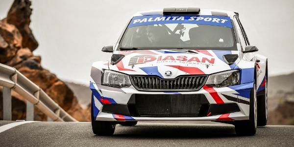 Julián Falcón y Jacob Páez ganan el Campeonato Provincial de Las Palmas de Rallysprint