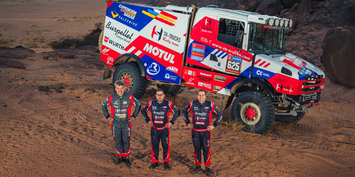 Pedro Peñate completa el primer día de competición del Dakar 2025