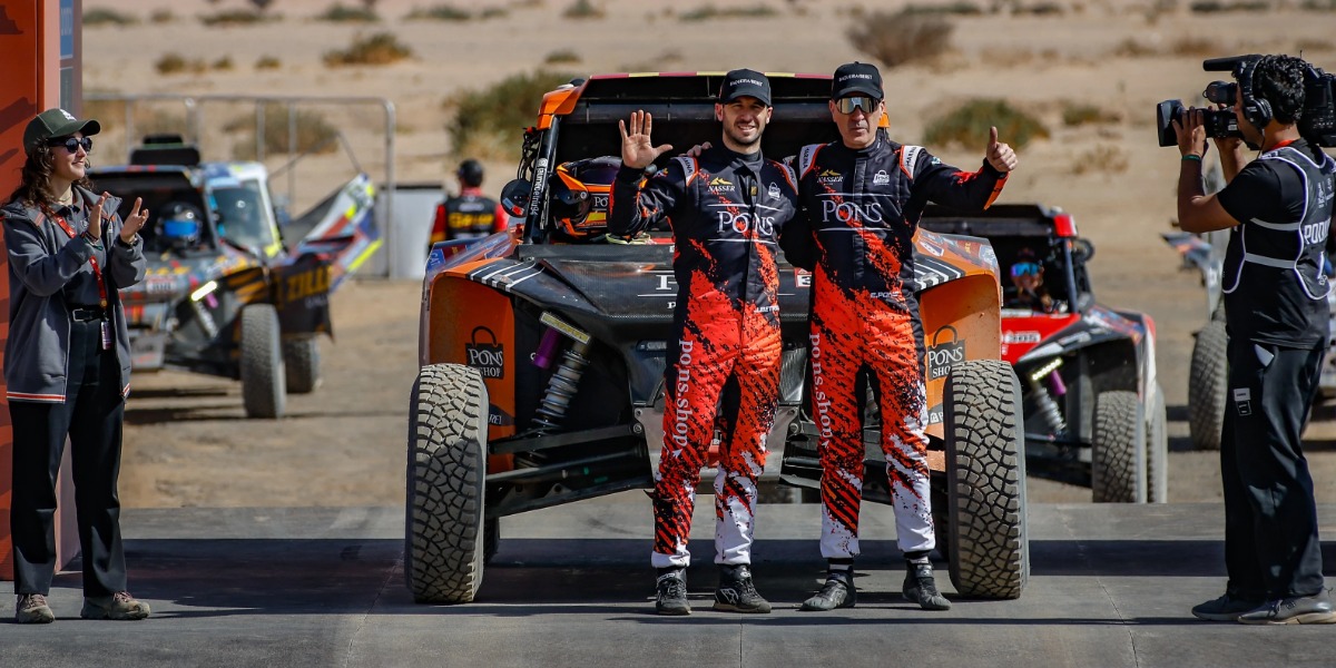 Eduard Pons tuvo un inicio de Dakar complicado