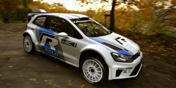 Tests con el nuevo Polo R WRC