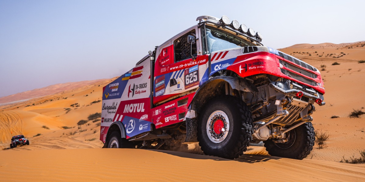 Expedición Canarias Dakar y TH Trucks muy cerca de la meta del Rally Dakar