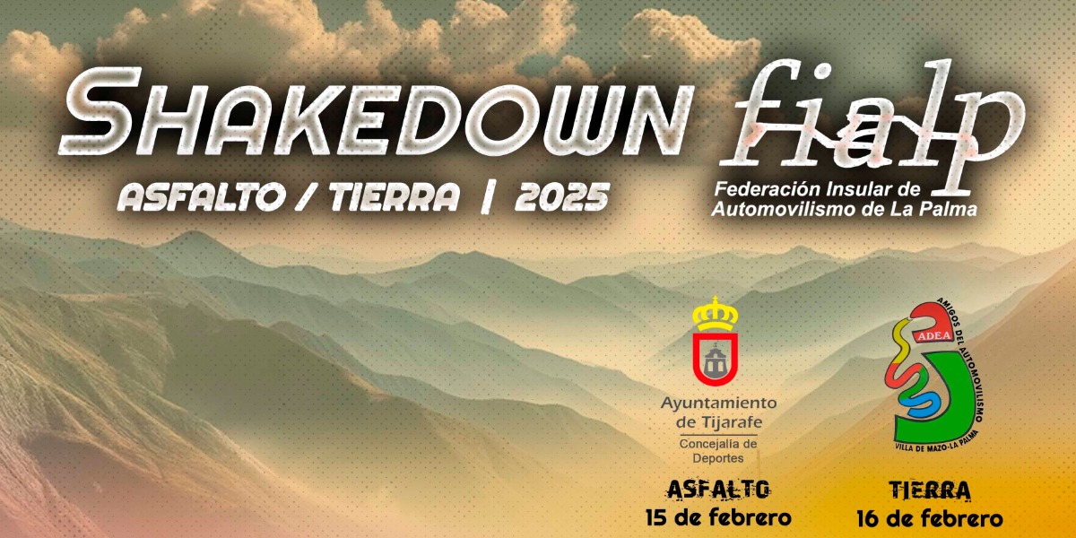 Doble shakedown para iniciar la temporada de motor en la isla de La Palma