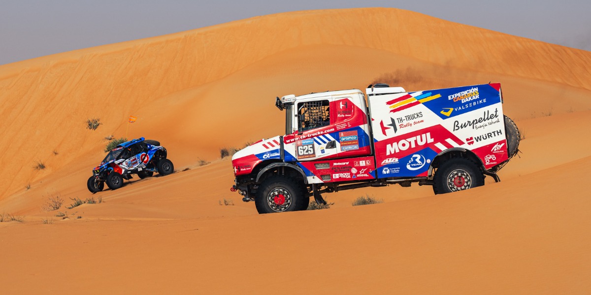 Pedro Peñate a punto de hacer historia en el Rally Dakar