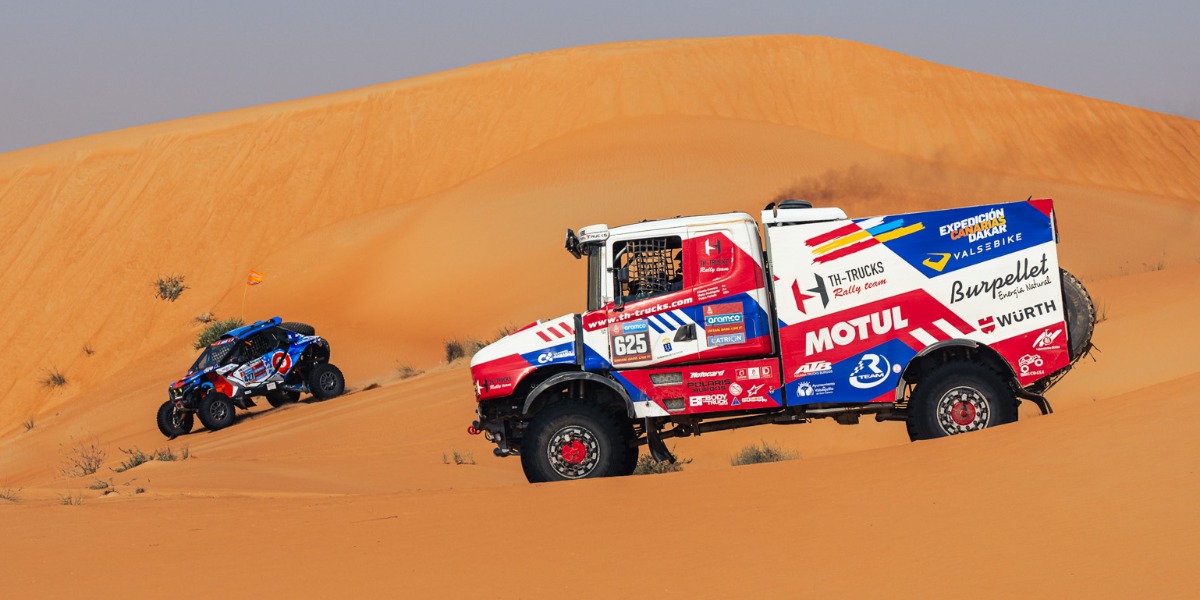 Pedro Peñate, a un paso de hacer historia en el Dakar