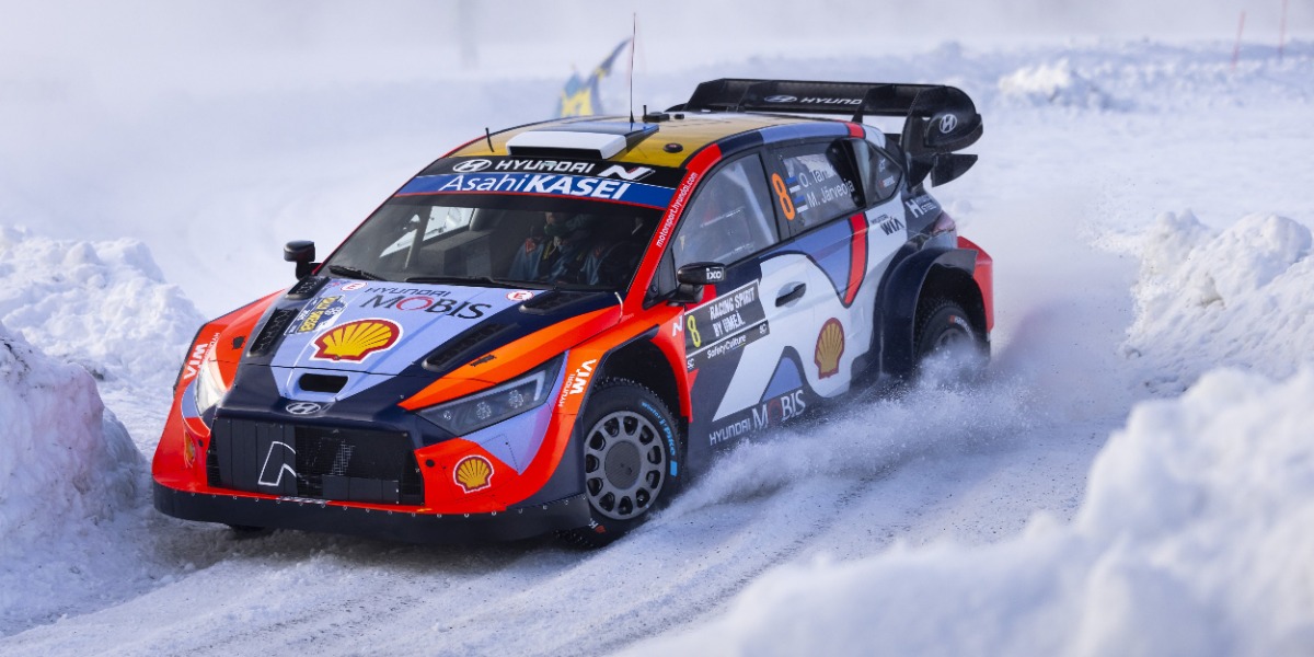 Muy buen comienzo de Hyundai Motorsport en el Rally de Suecia