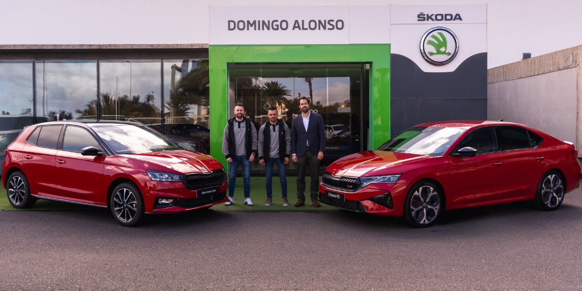 Sergio Fuentes pilotará un Skoda Fabia RS Rally2