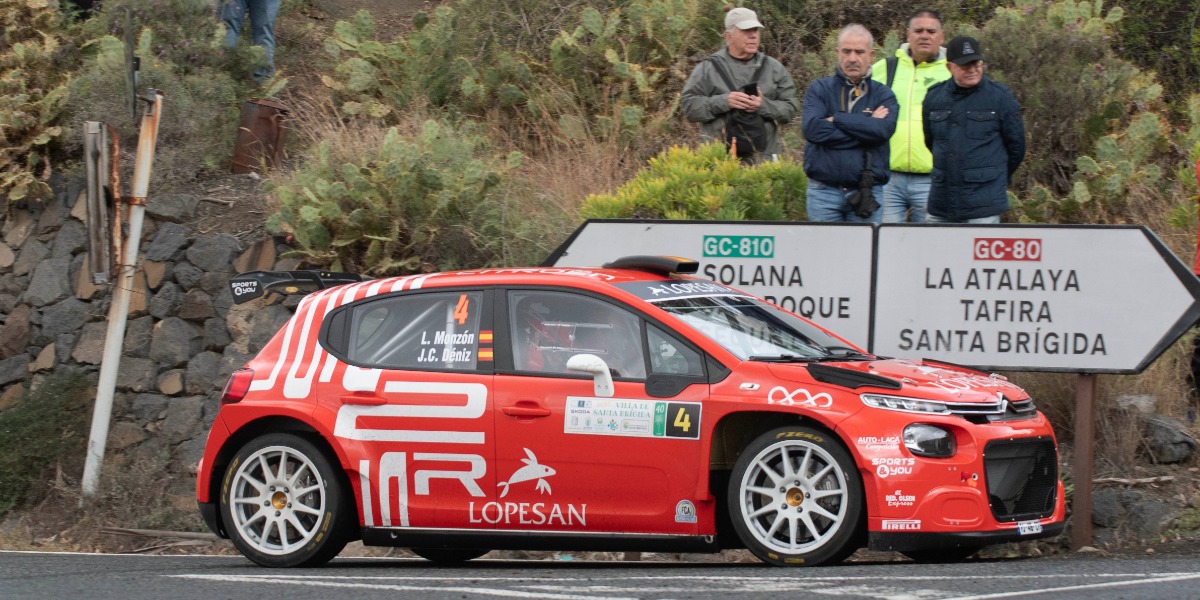 Las inscripciones del 41 Rallye Villa de Santa Brígida, a un excelente ritmo